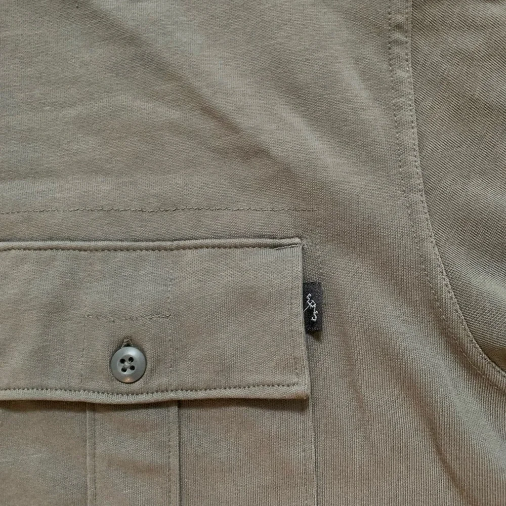 Eastern Mountain Sports Men’s XL Button Down Long Sleeve Work Chore Shirt EUC - Picture 3 of 6